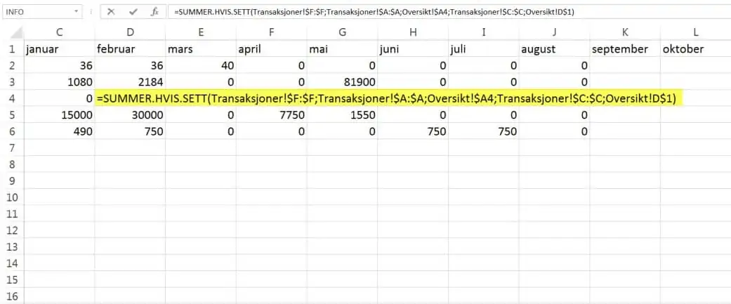 Lage lure formler – om å gjøre det lett å kopiere formler