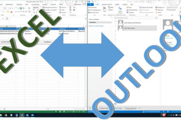 Vedlikeholde Outlook kontaktene i Excel