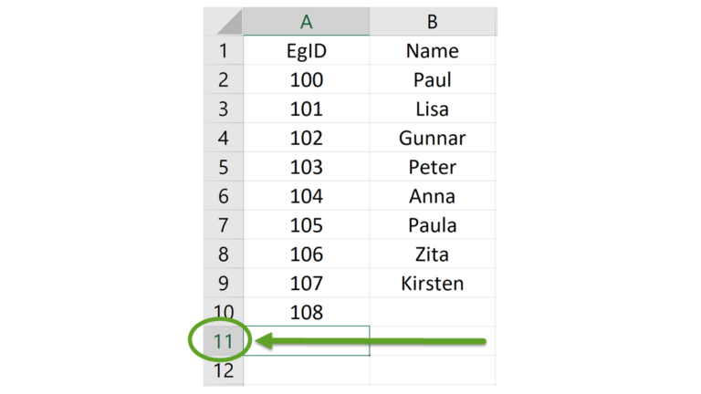 Excel VBA: Find First Free Row – Function ffR()