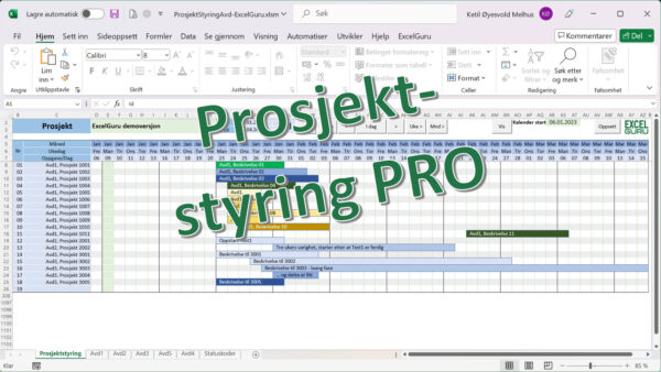 Prosjektstyring Pro