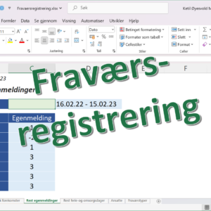 Fraværsregistrering